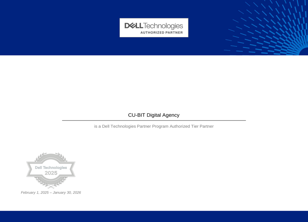 CU-BIT Services - Dell Technologies Authorized Partner